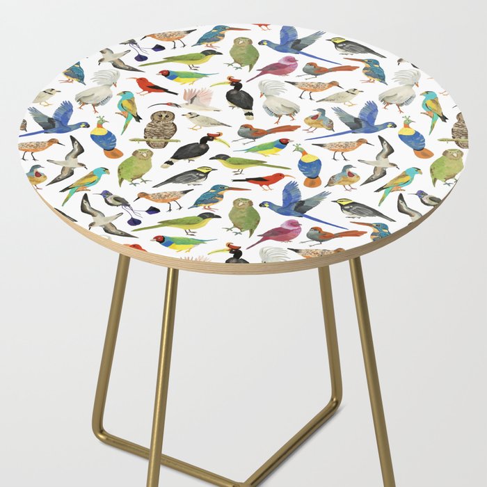 Endangered Birds Around the World Side Table Gallery Image 2