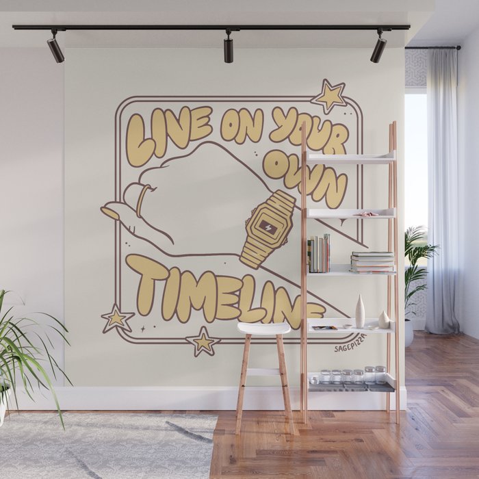 Timeline Wall Mural Gallery Image 1