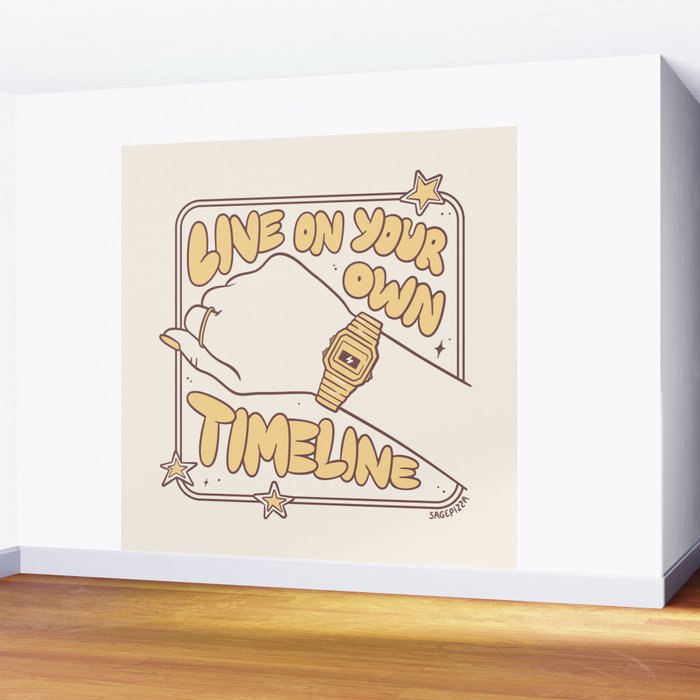 Timeline Wall Mural Gallery Image 2