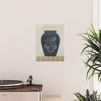  blue jug with floral ornament  Poster Gallery Image 2