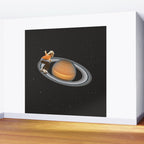 Saturn Skating - Skateboard Wall Mural Gallery Image 2