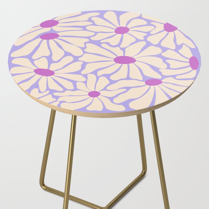 Big Groovy Flower - Purple Side Table Gallery Image 2