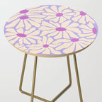 Big Groovy Flower - Purple Side Table Gallery Image 2
