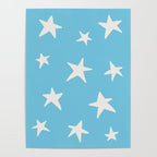 Stars Sky Blue Poster Gallery Image 4