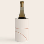 Modern Minimal Line Abstract XXVI Wine Chiller Gallery Image 3