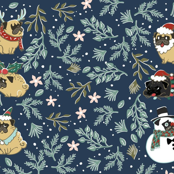 Christmas Pugs Coffee Mug Gallery Image 2