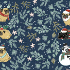 Christmas Pugs Coffee Mug Gallery Image 2
