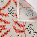 LA VILLE VINE CORAL Wall Tapestry Gallery Image 3