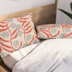 LA VILLE VINE CORAL Pillow Sham Gallery Image 2