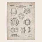 Whisky Barrel Patent - Whisky Art - Antique Poster Gallery Image 4