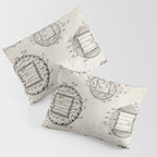 Whisky Barrel Patent - Whisky Art - Antique Pillow Sham Gallery Image 3