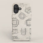 Whisky Barrel Patent - Whisky Art - Antique iPhone Case Gallery Image 1