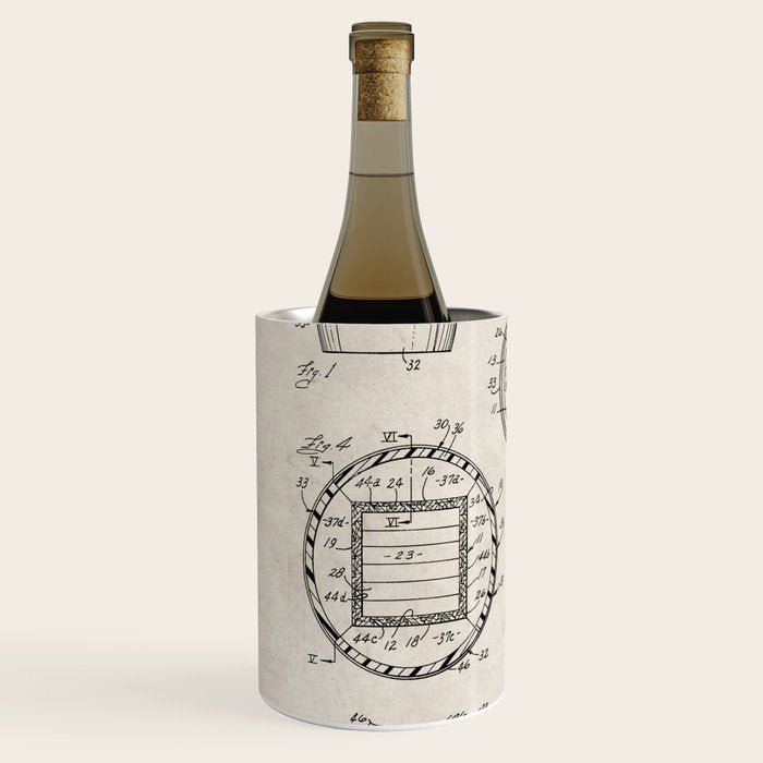 Whisky Barrel Patent - Whisky Art - Antique Wine Chiller Gallery Image 2