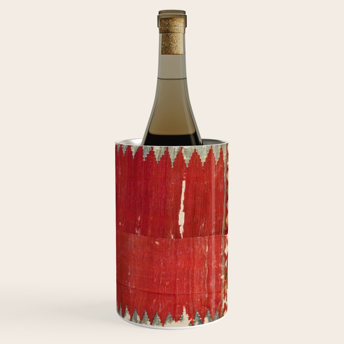 Fethiye  Antique Turkish Kilim Print Wine Chiller Gallery Image 3