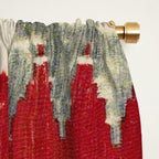 Fethiye  Antique Turkish Kilim Print Window Curtain Gallery Image 2