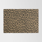 2000s leopard-black on tan Rug Gallery Image 2