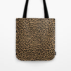 2000s leopard-black on tan Tote Bag Gallery Image 1