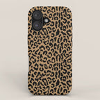 2000s leopard-black on tan iPhone Case Gallery Image 1