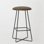 2000s leopard-black on tan Stool Gallery Image 1