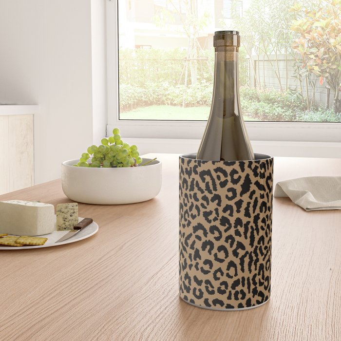 2000s leopard-black on tan Wine Chiller Gallery Image 4