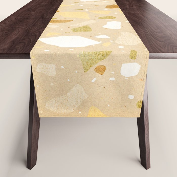 Terrazzo pattern Table Runner Gallery Image 1