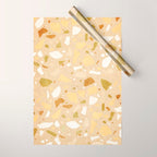 Terrazzo pattern Wrapping Paper Gallery Image 1