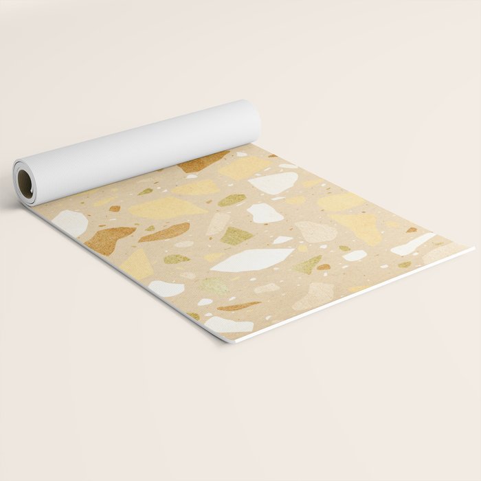 Terrazzo pattern Yoga Mat Gallery Image 2
