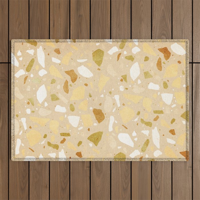 Terrazzo pattern Outdoor Rug Gallery Image 1