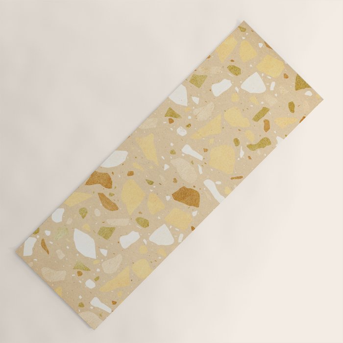 Terrazzo pattern Yoga Mat Gallery Image 1