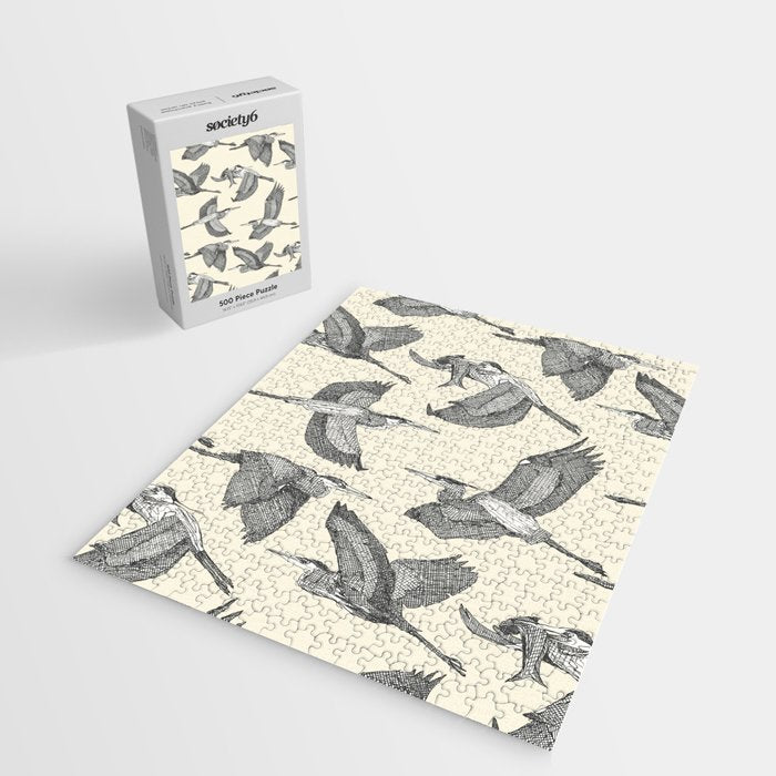great blue herons pearl Jigsaw Puzzle Gallery Image 2