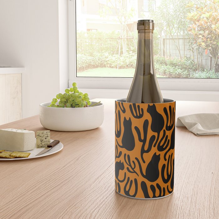 Pattern Cat 02a Autumn Wine Chiller Gallery Image 4