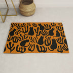 Pattern Cat 02a Autumn Rug Gallery Image 1