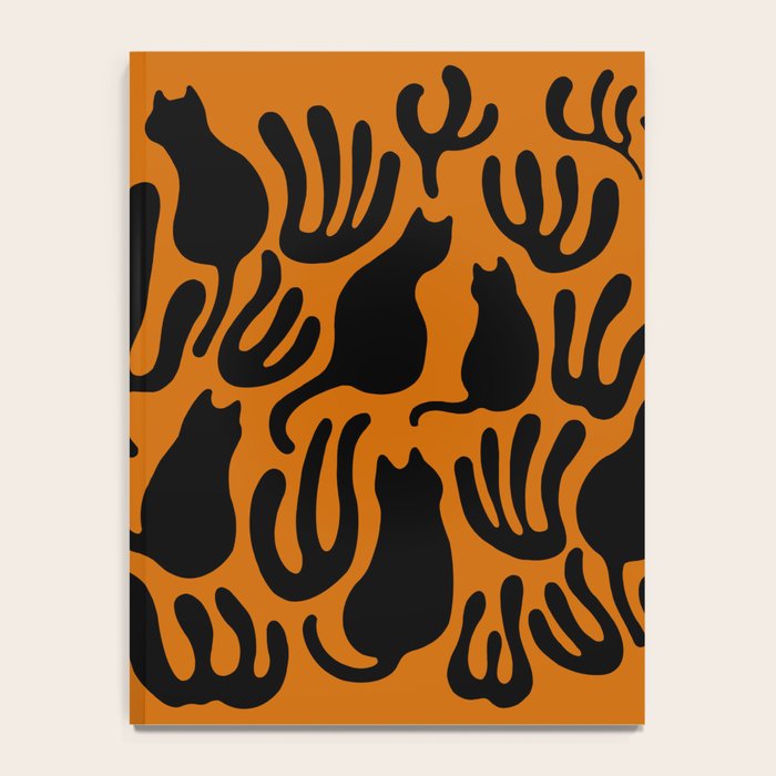 Pattern Cat 02a Autumn Notebook Gallery Image 4