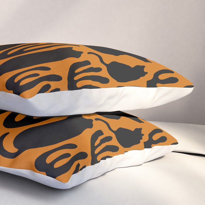 Pattern Cat 02a Autumn Pillow Sham Gallery Image 3