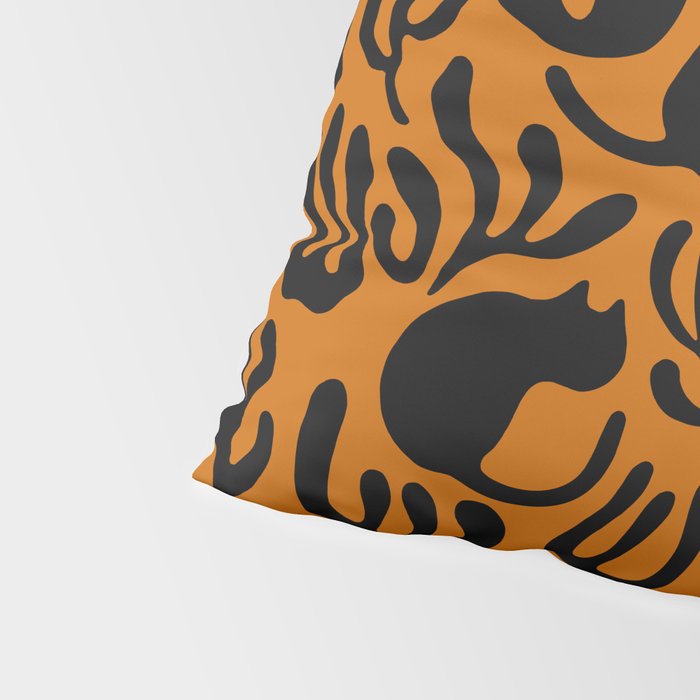 Pattern Cat 02a Autumn Pillow Sham Gallery Image 4