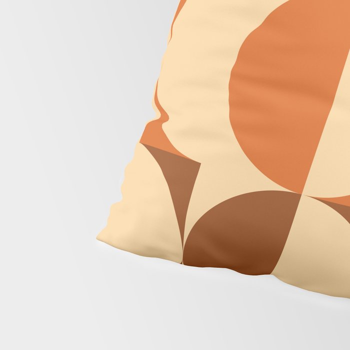 Vintage Geometric 03A Pillow Sham Gallery Image 4