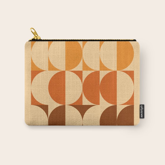 Vintage Geometric 03A Carry All Pouch Gallery Image 1