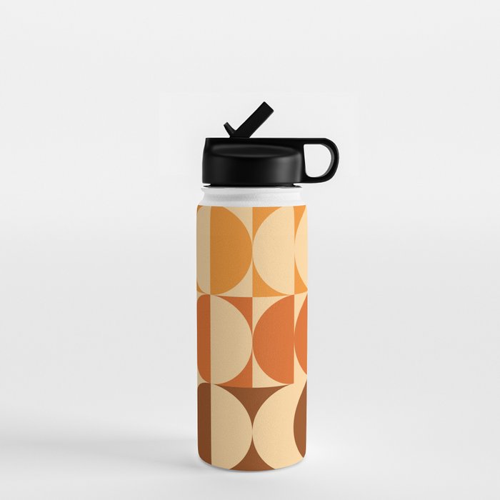 Vintage Geometric 03A Water Bottle Gallery Image 1