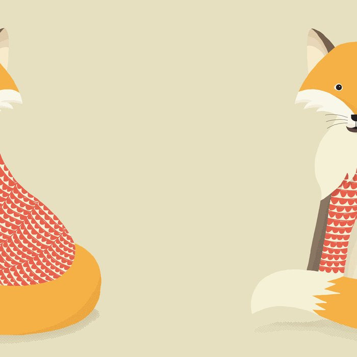Whimsical Red Fox Coffee Mug Gallery Image 2