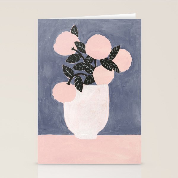 Posy Blue Stationery Card Gallery Image 2