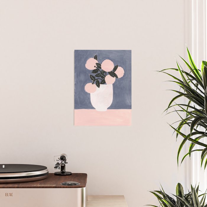 Posy Blue Poster Gallery Image 2