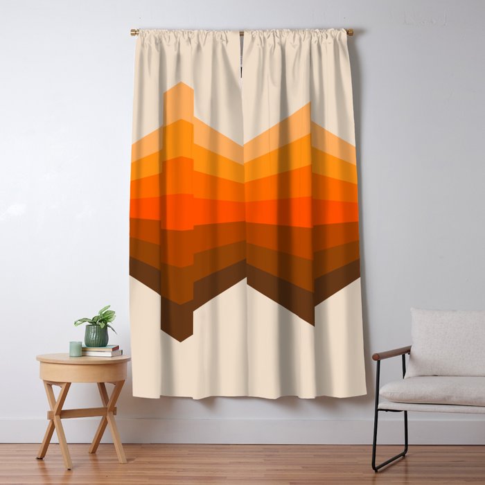 Golden Corner Window Curtain Gallery Image 1
