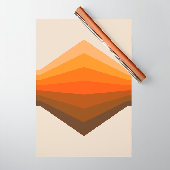 Golden Corner Wrapping Paper Gallery Image 1