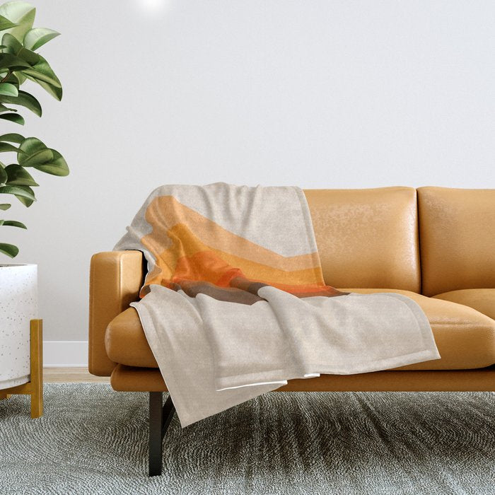 Golden Corner Throw Blanket Gallery Image 1