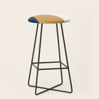 Mid Century Modern Sunset Nº1 Stool Gallery Image 1