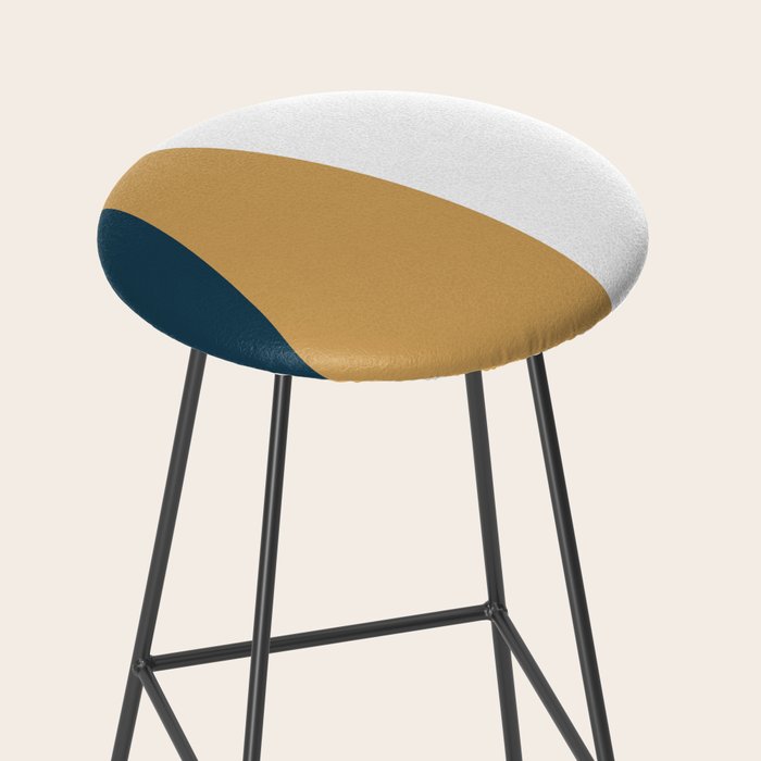 Mid Century Modern Sunset Nº1 Stool Gallery Image 2