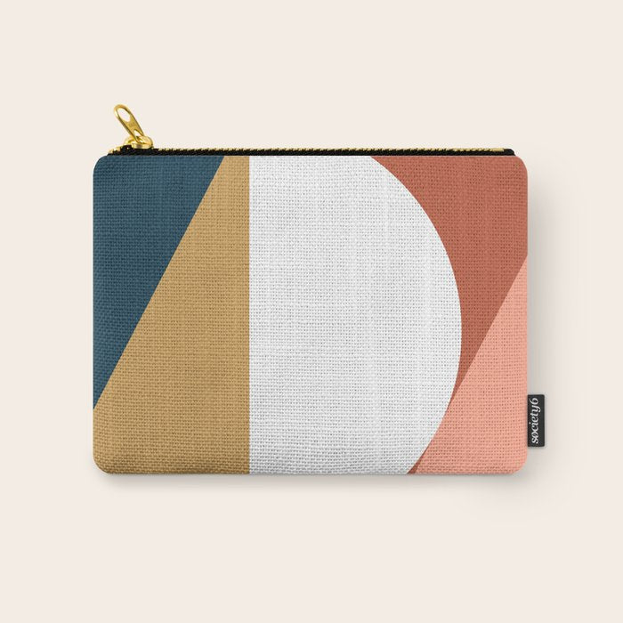 Mid Century Modern Sunset Nº1 Carry All Pouch Gallery Image 1
