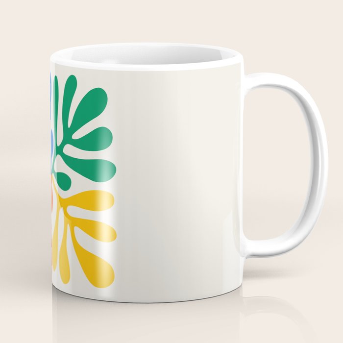 Nature Leaf Cutouts II: Day Edition | Mid-Century Henri Matisse Series Coffee Mug Gallery Image 1