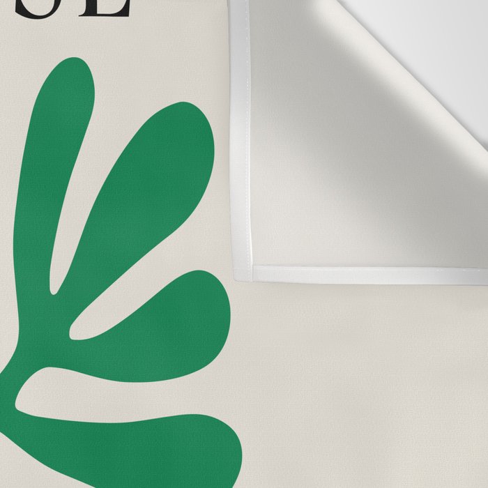 Nature Leaf Cutouts II: Day Edition | Mid-Century Henri Matisse Series Wall Tapestry Gallery Image 3