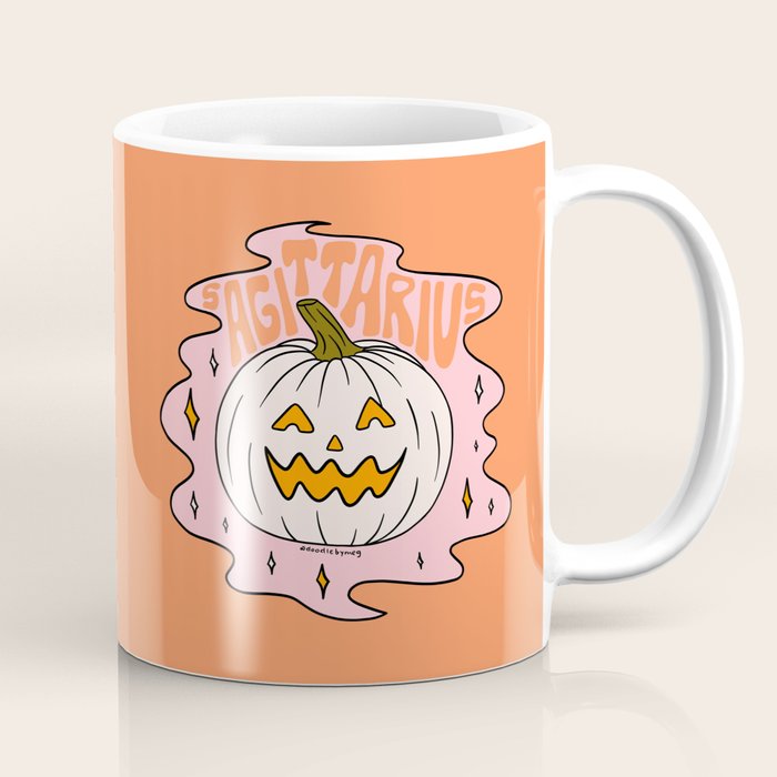 Sagittarius Jack O Lantern Coffee Mug Gallery Image 1